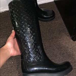 Louis Vuitton rain boots